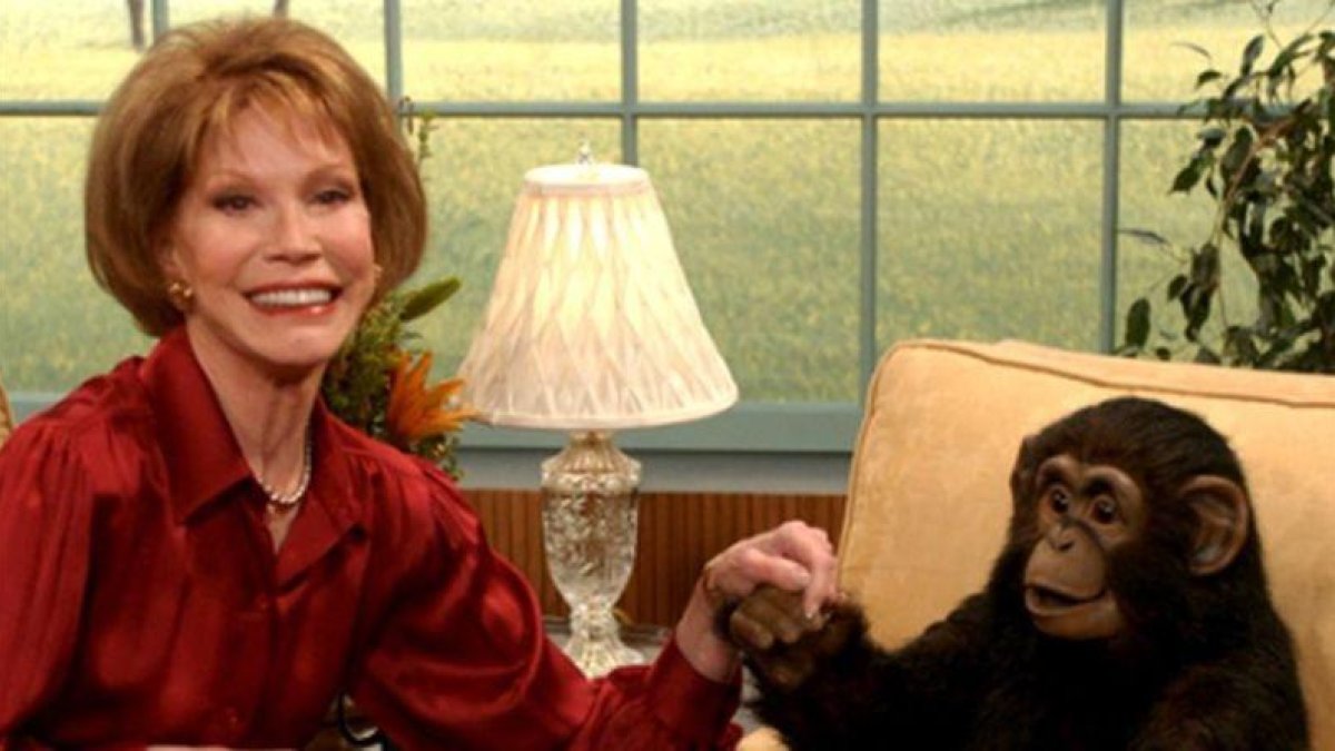 La actriz Mary Tayler Moore, en una foto de 1998.-