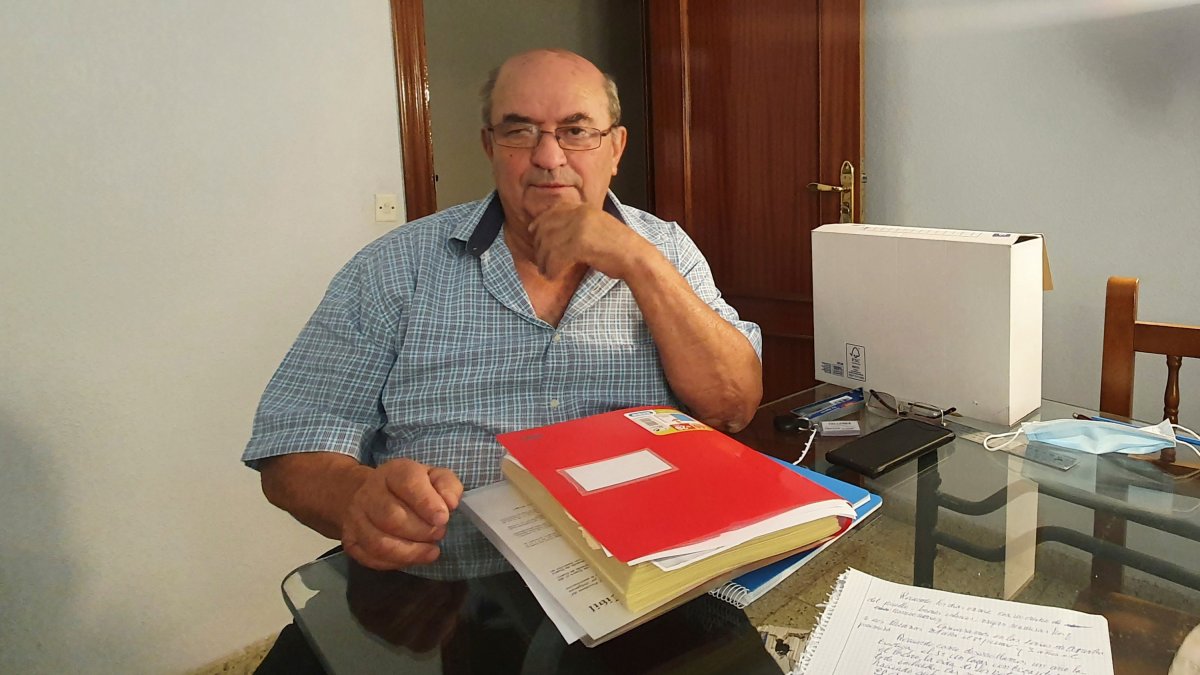 Juanjo Gutiérrez fue alcalde de Castrillo desde 1987 hasta abril de 2021. ECB