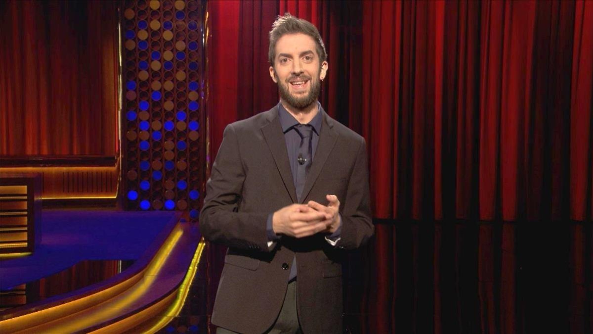 El cómico jienense David Broncano, en televisión.-37861065