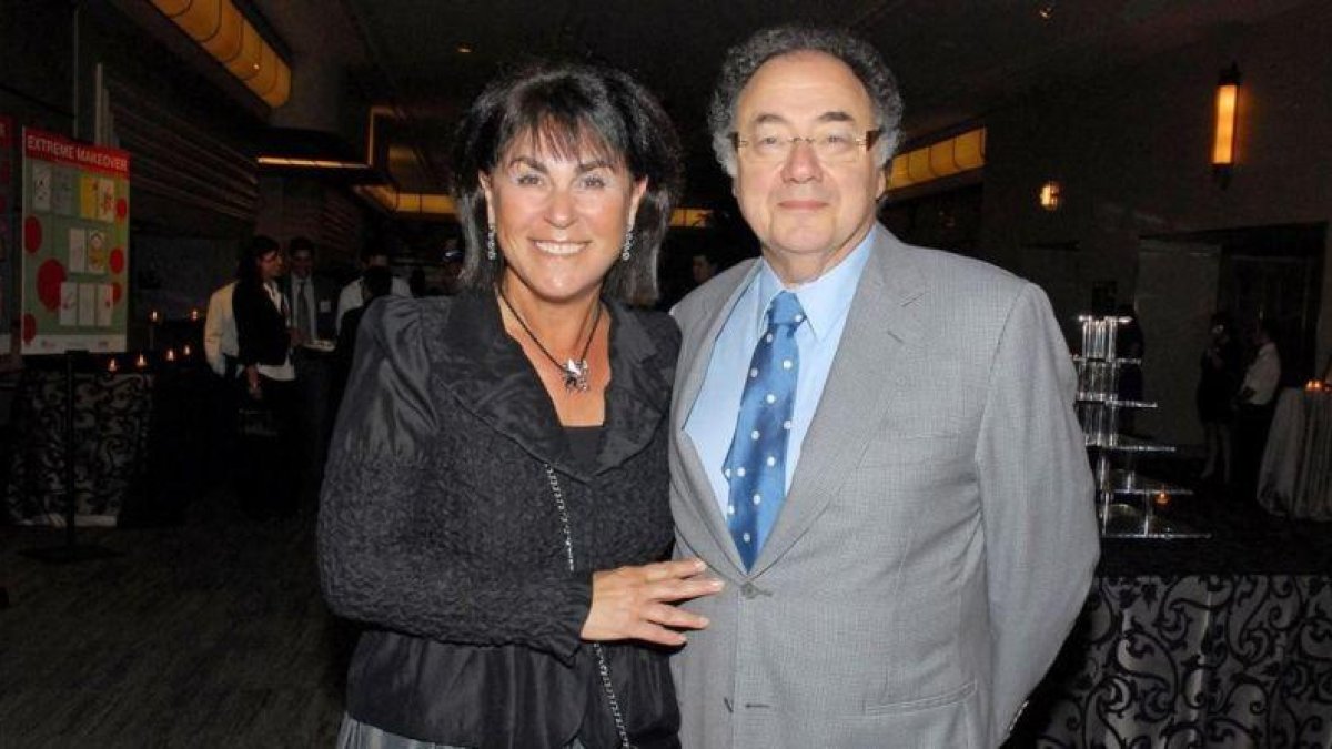 El matrimonio Sherman en un acto en Toronto.-STRINGER