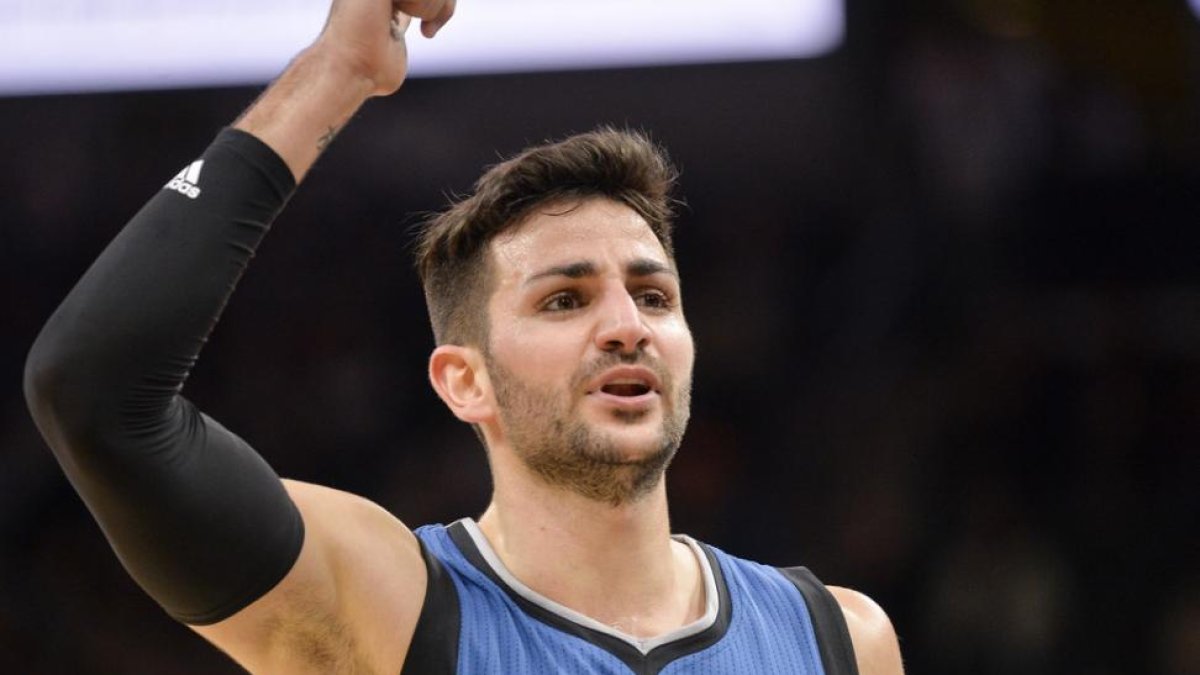 Ricky Rubio podría abandonar Minnesota, pues no entra en los planes futuros del equipo.-EFE / DARREN ABATE