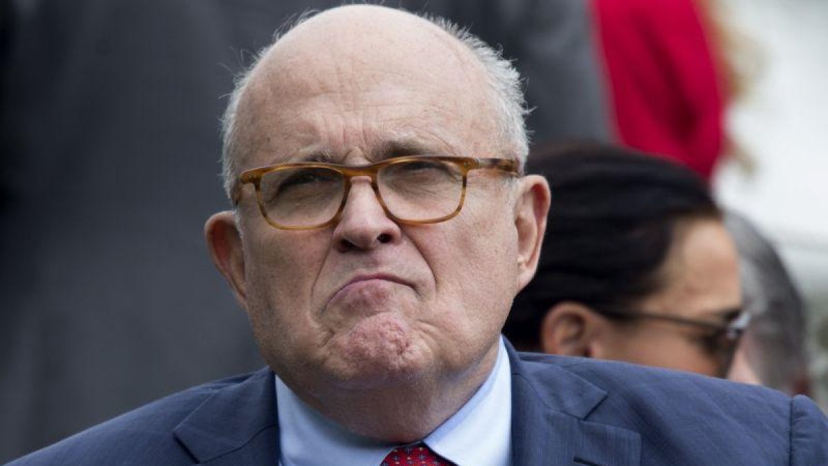 El abogado del presidente estadounidense Donald Trump, Rudy Giuliani.-EFE/MICHAEL REYNOLDS
