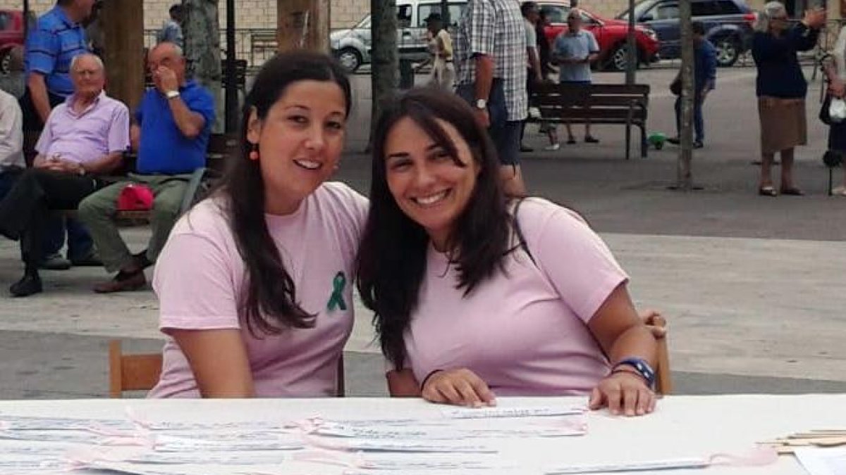 Lara Martínez y Raquel Enríquez, promotoras de la iniciativa-R. E.