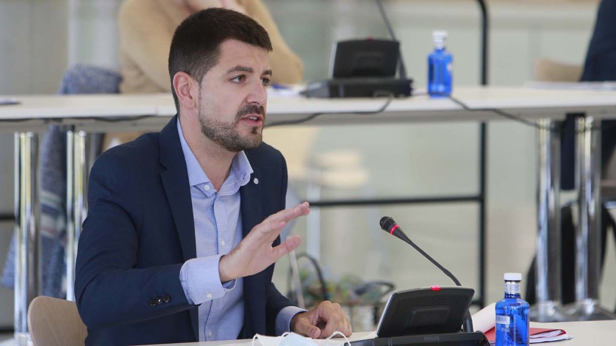 El concejal de Hacienda, David Jurado. ECB