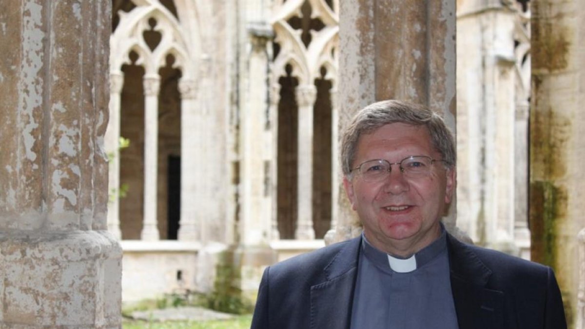 El obispo de Astorga, Juan Antonio Menéndez.-EL MUNDO