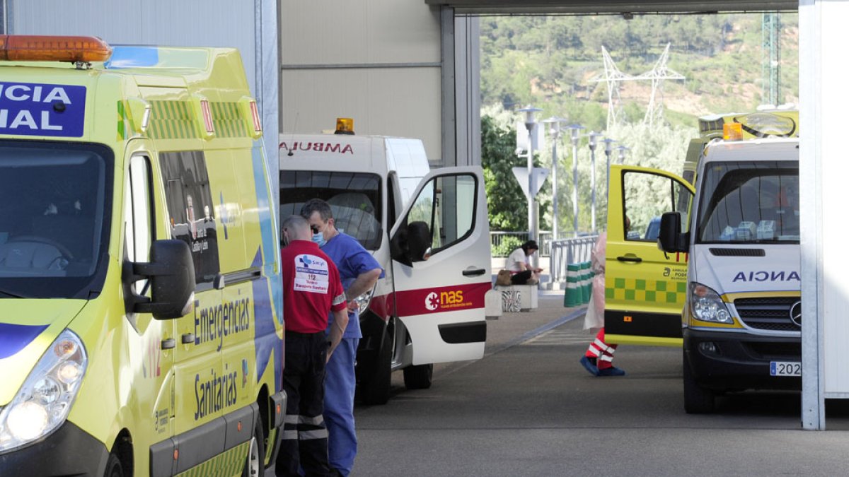 Imagen de la zona de Urgencias del HUBU. ISRAEL L. MURILLO