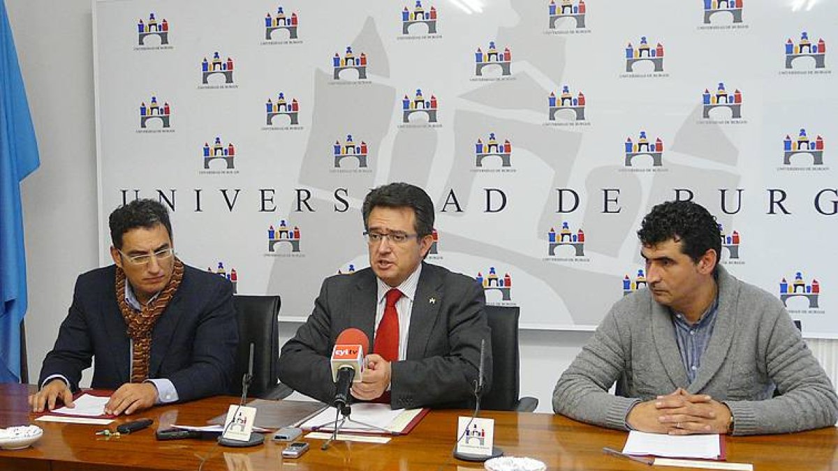 Lluis Pastor, Alfonso Murillo y Fernando Somoza-MARÍA ROSA DE BUSTOS