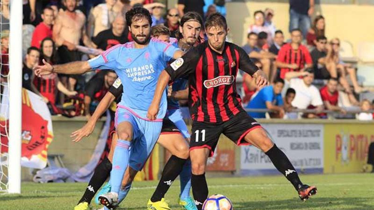 Lance del partido disputado ayer en Reus.-LALIGA
