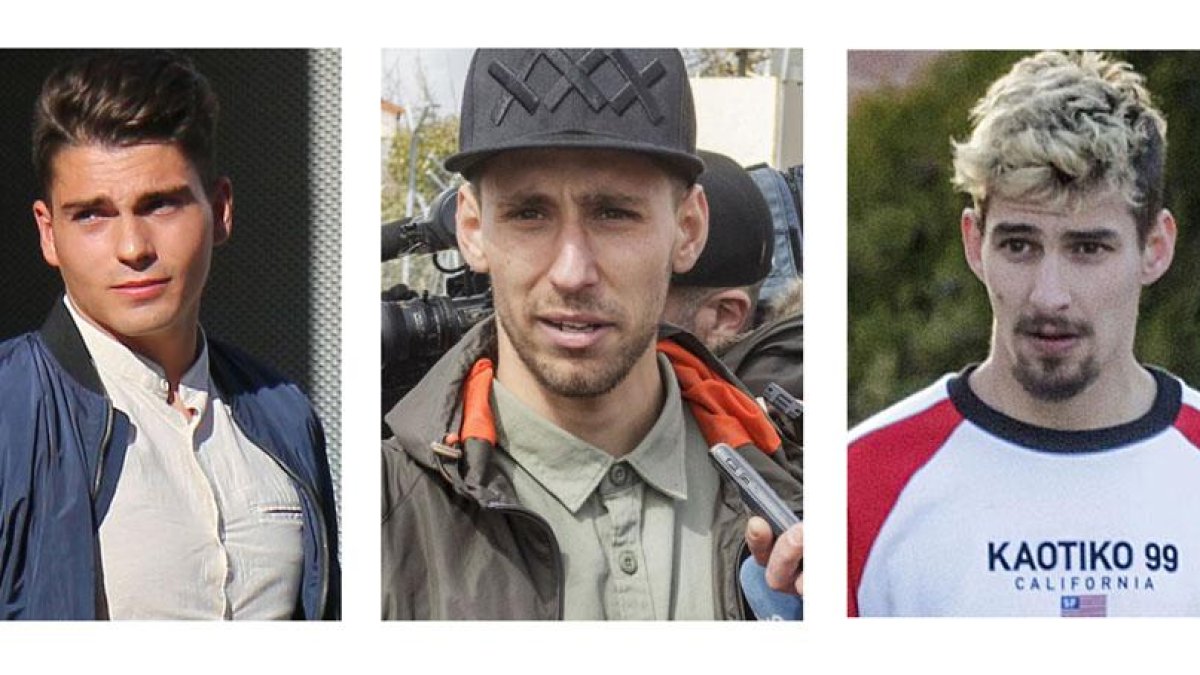 Raúl Calvo, Victor Rodríguez 'Viti' y Carlos Cuadrado 'Lucho'-ECB
