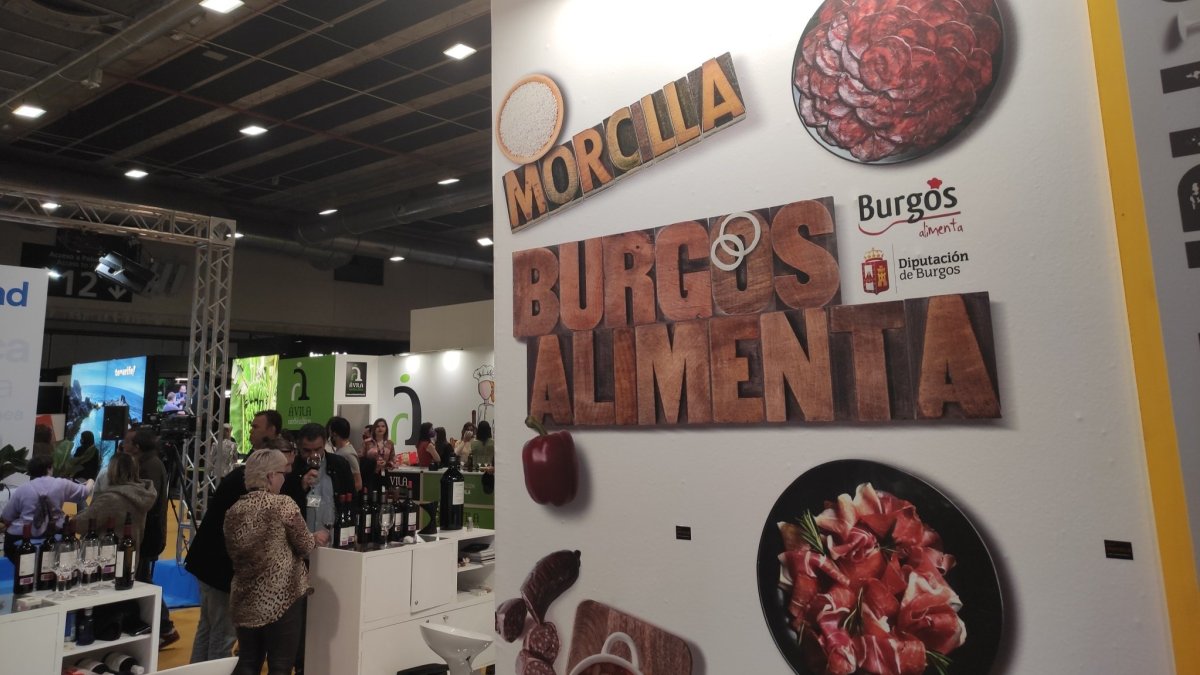 Mucho público en el stand de Burgos Alimenta en Madrid Fusión durante sus tres jornadas. ECB