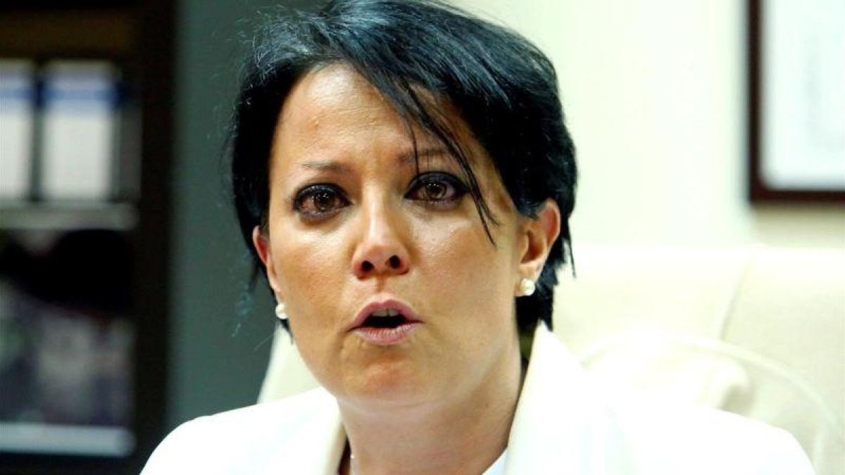 Rosa Luna, la portavoz de Ciudadanos en Ponferrada que ha dimitido por discrepar con la dirección.-ANA F. BARREDO (EFE)