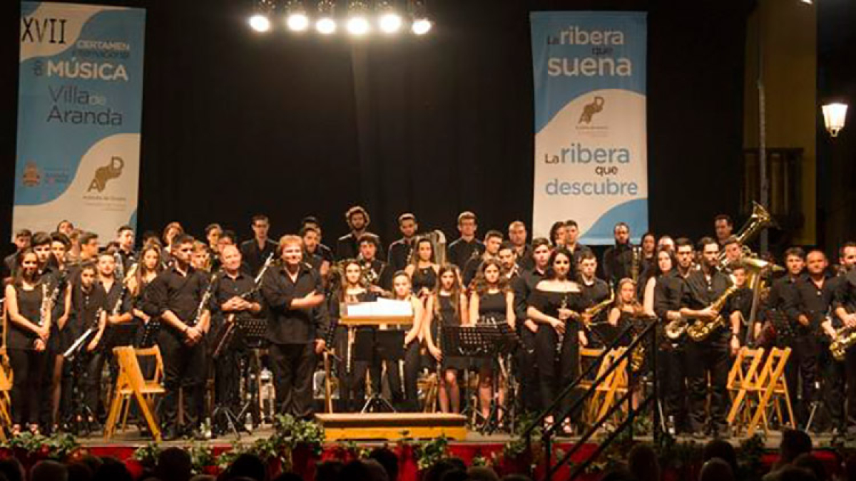 Imagen de una edición anterior del Certamen de Bandas de Aranda de Duero