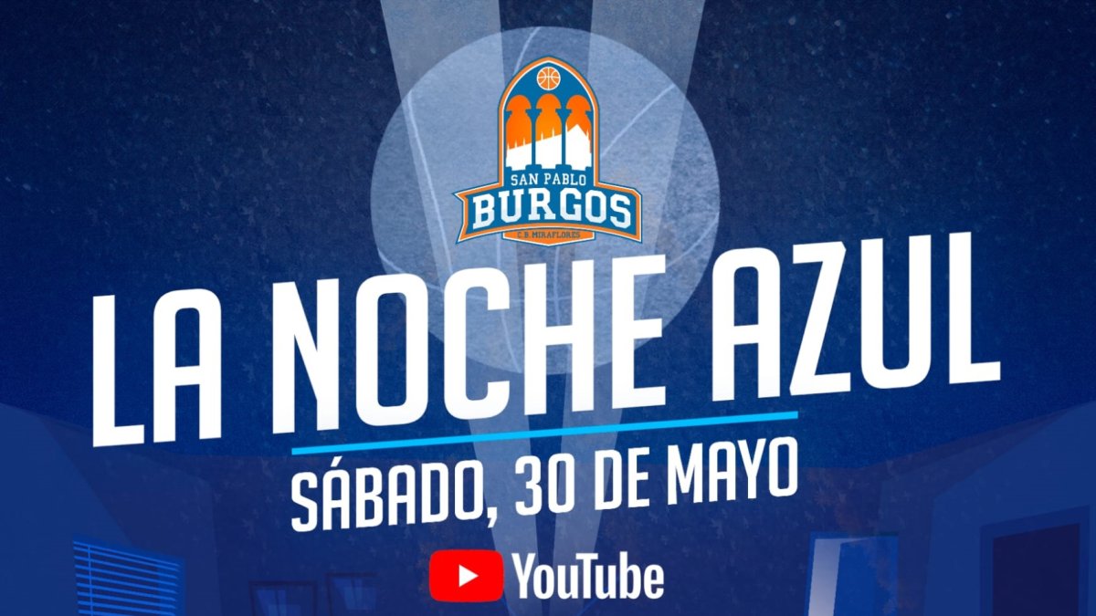 Cartel de la Noche Azul. SPB
