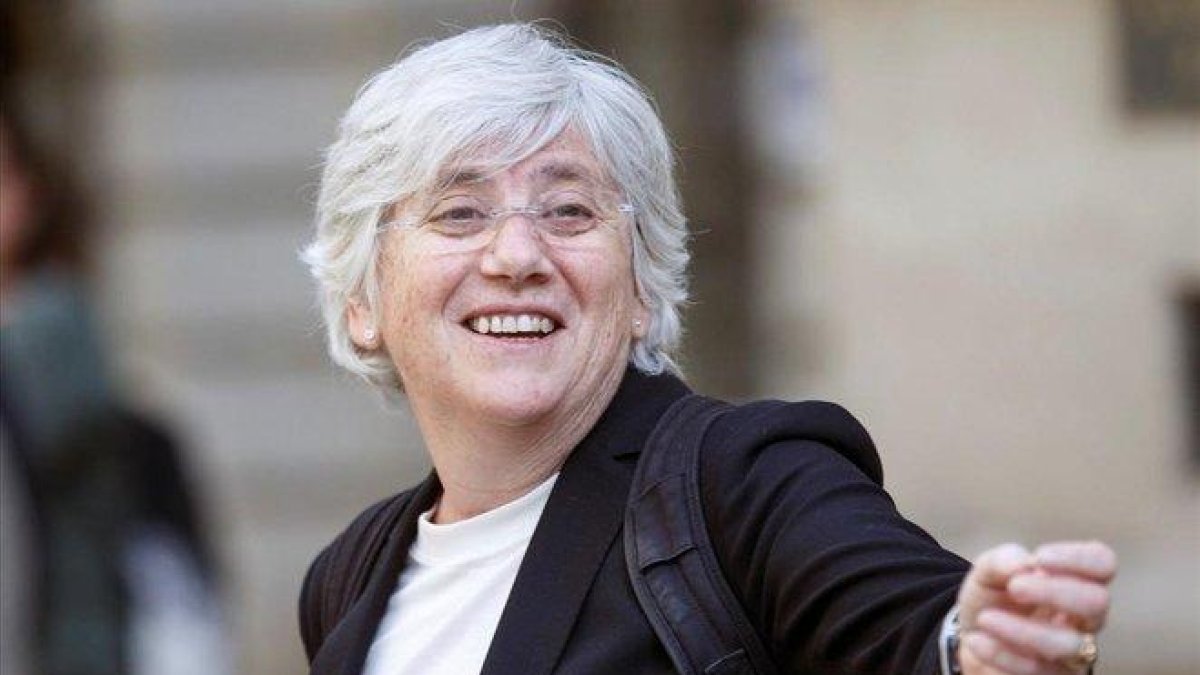 La exconsejera Clara Ponsatí.-ROBERT PERRY (EFE)