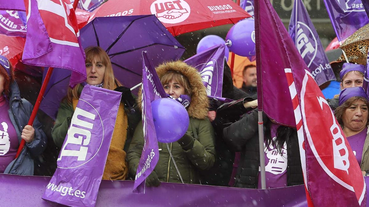 Concentración por la Igualdad en Burgos. RAÚL OCHOA