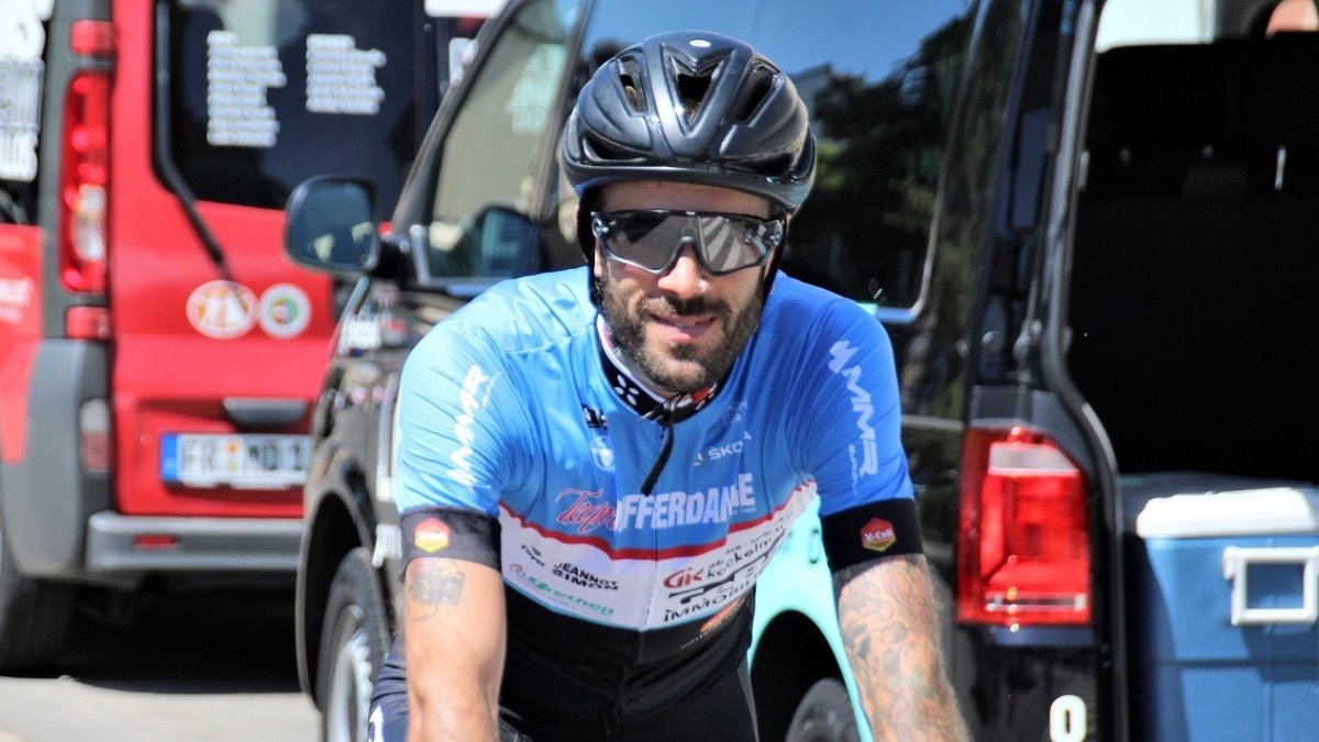 Gabriel Muller, nuevo corredor del Burgos BH. ARNAUD GUILLAUME / FOTO CEDIDA POR EL BURGOS BH