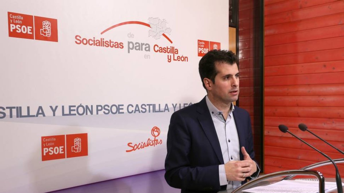 El secretario regional del PSCyL, Luis Tudanca-Ical
