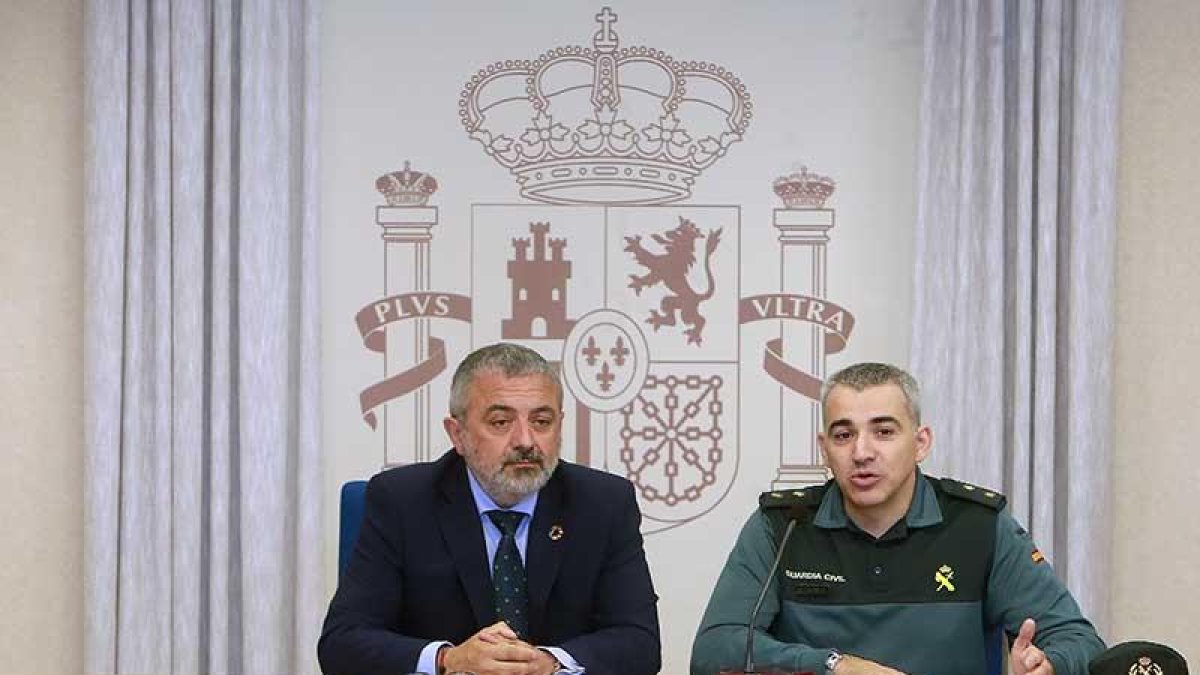 Pedro de la Fuente y Alfonso Martín durante la presentación de ayer.-RAÚL G. OCHOA