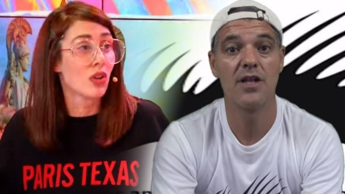 Natalia Ferviú y Frank Cuesta.-EL PERIÓDICO
