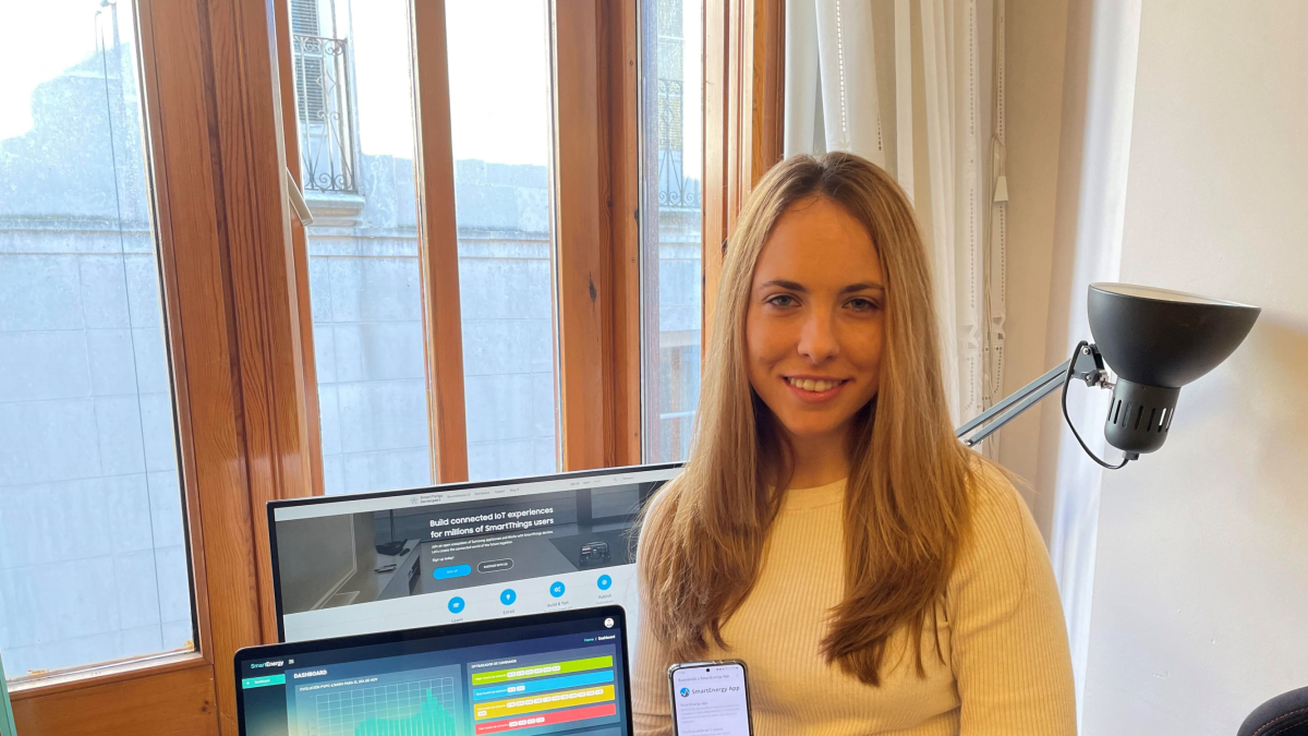 Gema Arnáiz, ingeniera informática. ECB