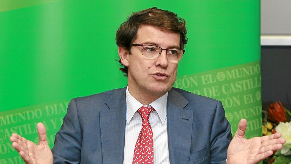 El secretario autonómico del Partido Popular en Castilla y León, Alfonso Fernández Mañueco, en una foto de archivo.-J. M. LOSTAU