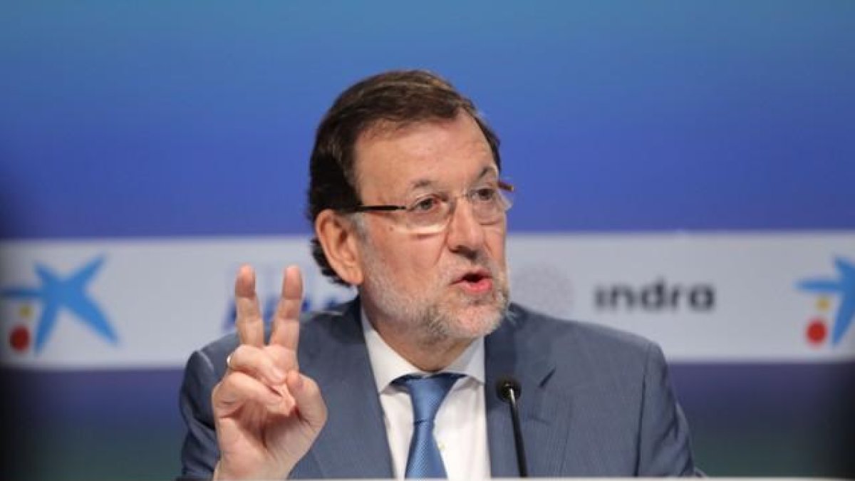 Mariano Rajoy, en la reunión del Cercle de Economia en Sitges, el pasado mayo.-RICARD CUGAT