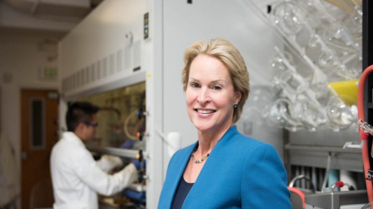Frances Arnold, en su laboratorio de Caltech.-MILLENIUM PRIZE