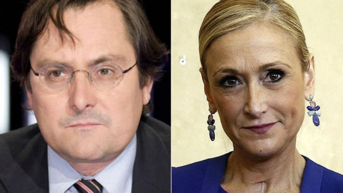 Francisco Marhuenda y Cristina Cifuentes.-