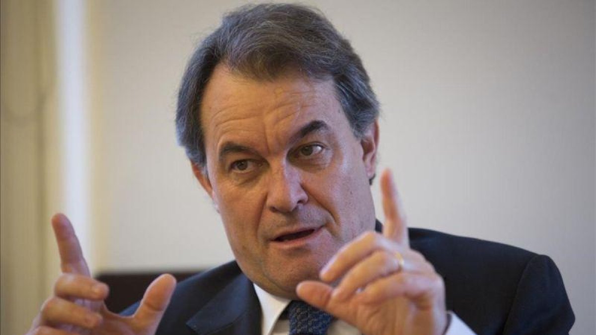 El expresidente de la Generalitat Artur Mas.-ALBERT BERTRAN