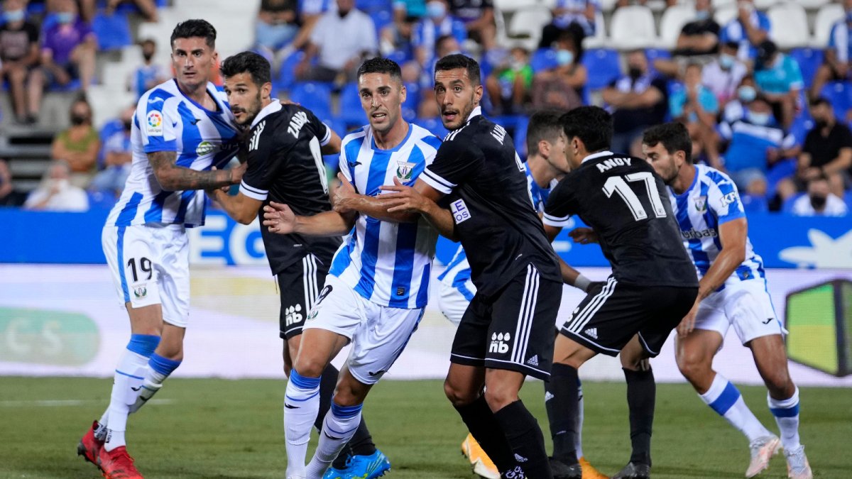 Partido muy disputado en Butarque. CD LEGANÉS
