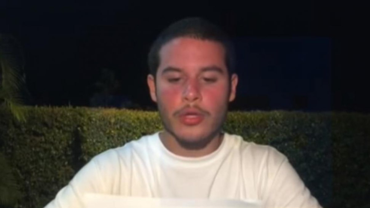 El hijo del defensor del pueblo venezolano.-