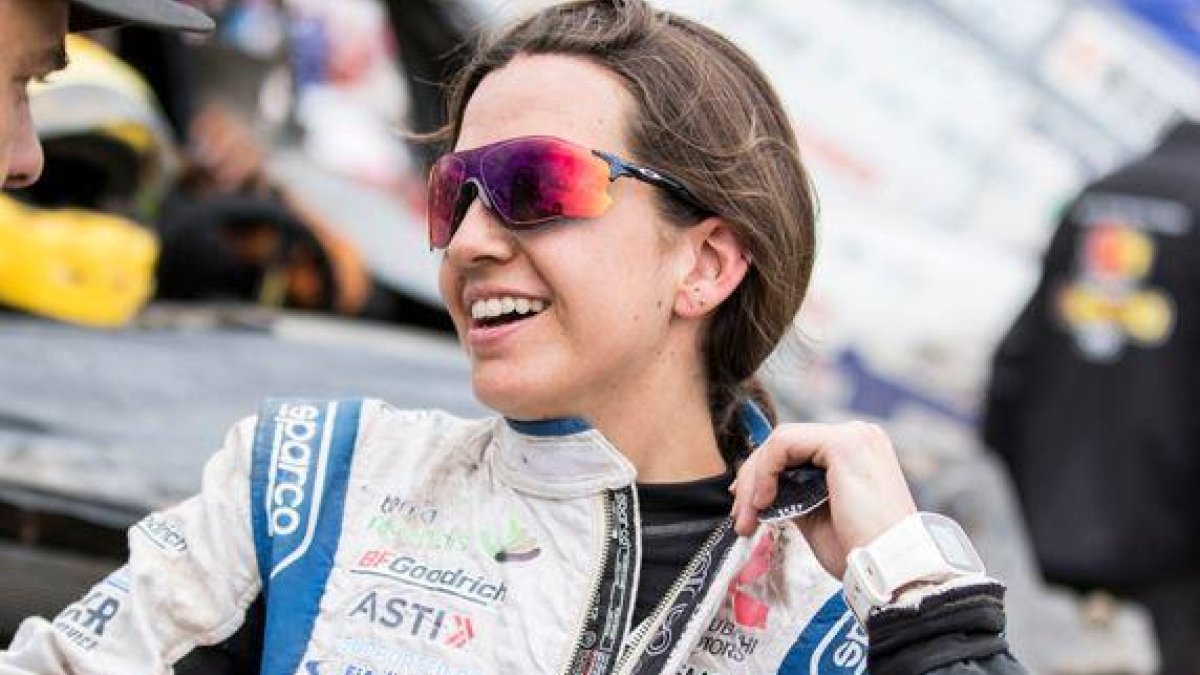 La piloto burgalesa Cristina Gutiérrez-