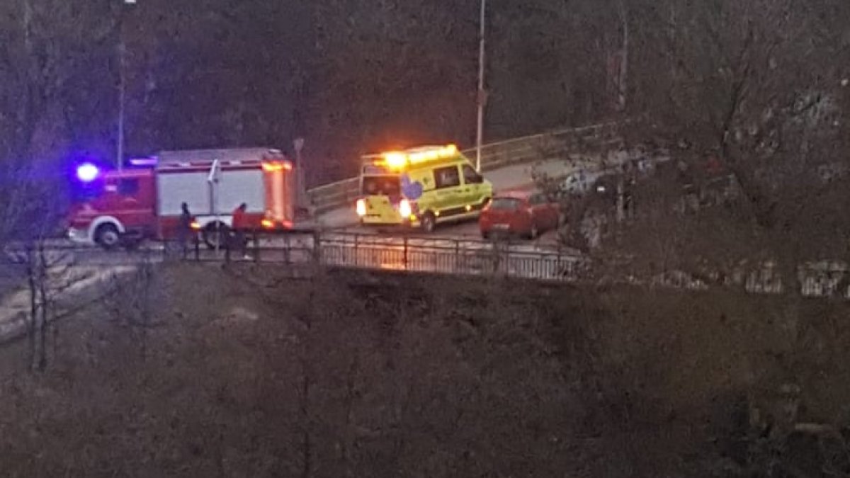 Imagen de los servicios de emergencias en la zona. ECB