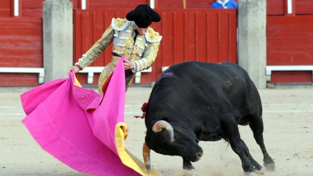 Él novillero Álvaro Lorenzo toreará en la plaza raudense el 17 de agosto.-ECB