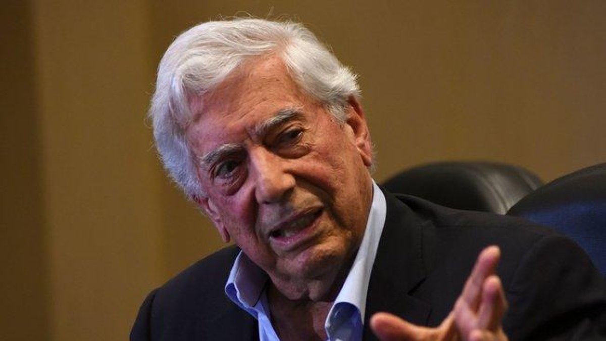 Nobel de Literatura, Mario Vargas Llosa.-AFP