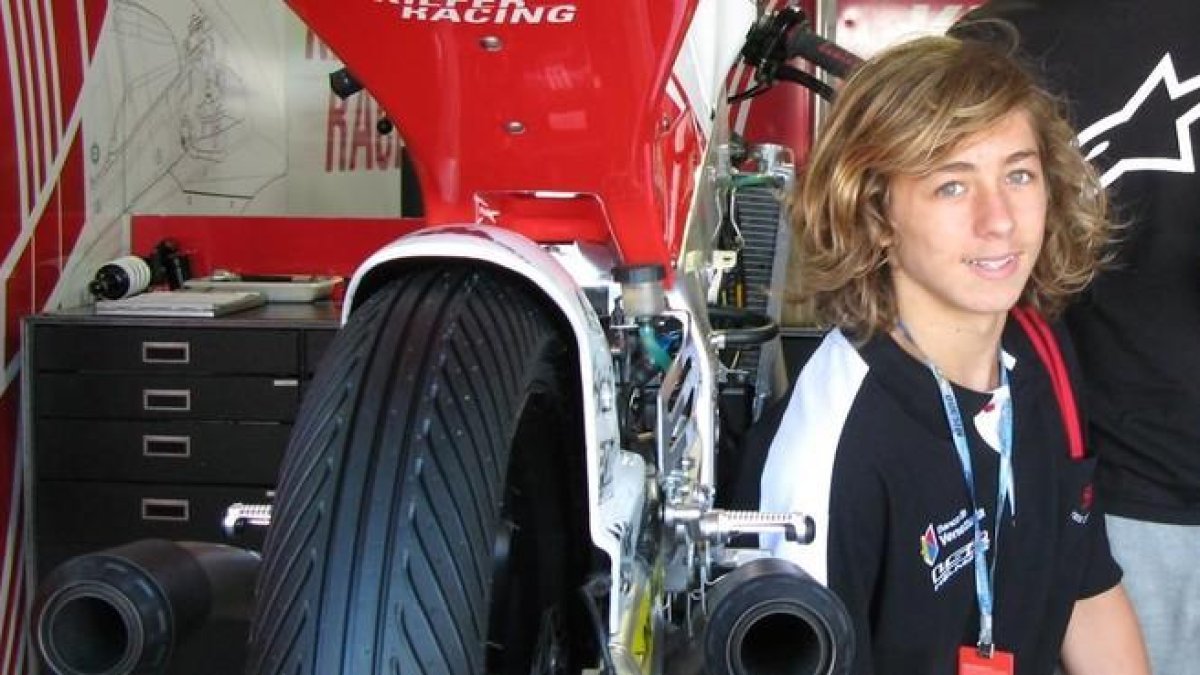 Remy Gardner, piloto del Mundial de Moto2.-EMILIO PÉREZ DE ROZAS