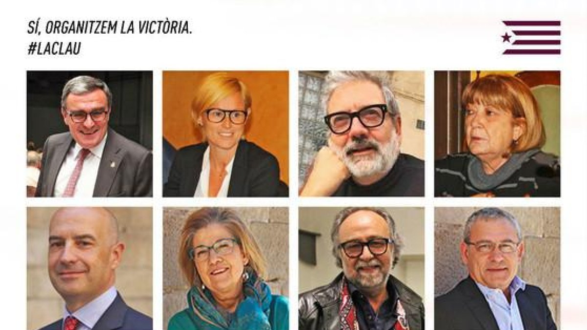 Cartel de Arran contra concejales de Lleida de PSC, Ciutadans y PPC.-EL PERIÓDICO