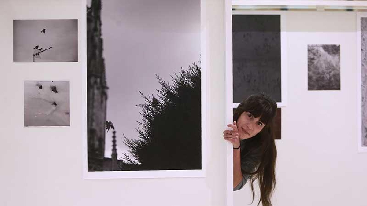Laura Albo se estrena en una exposición individual con la instalación que puede verse en la UBU.-RAÚL OCHOA