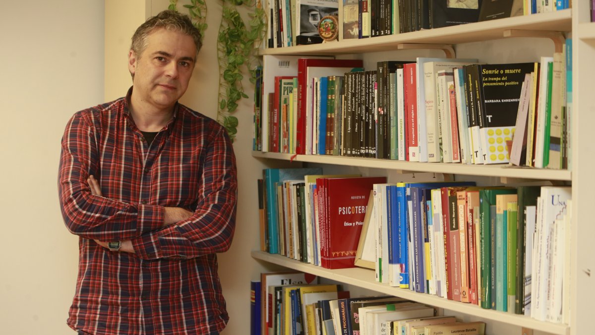 Fernando Pérez del Río, psicólogo experto en infancia y juventud. RAÚL G. OCHOA