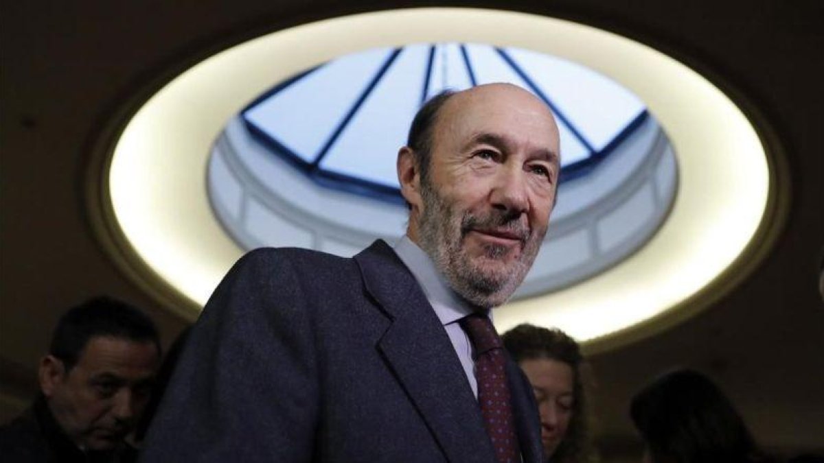 Alfredo Pérez Rubalcaba.-JUAN CARLOS HIDALGO (EFE)