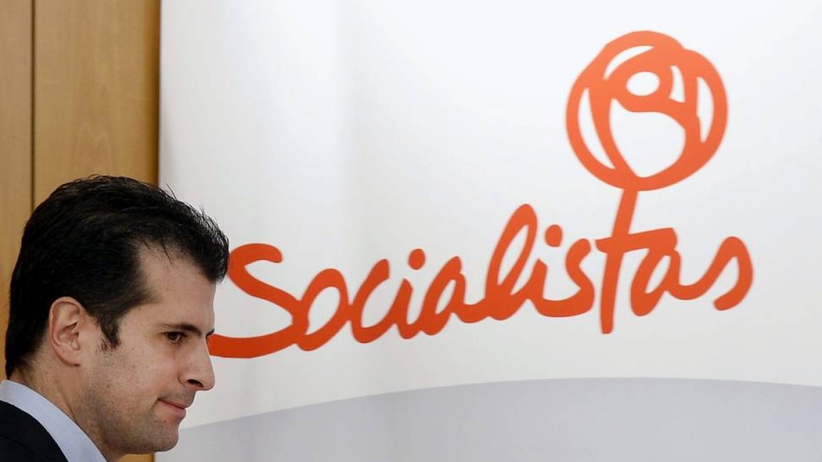El secretario general del PSOE de Castilla y León, Luis Tudanca-Efe