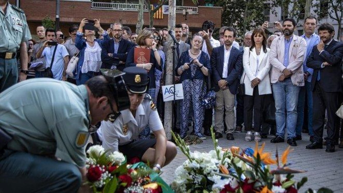 Homenaje a las víctimas de Hipercor celebrado en Barcelona en junio del 2019.-LAURA GUERRERO