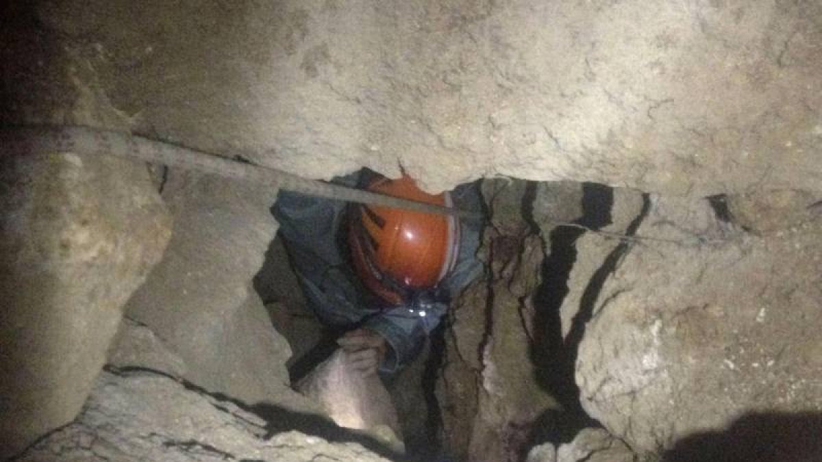 magen del rescate de un espeleólogo.-Foto: EFE/ ARCHIVO