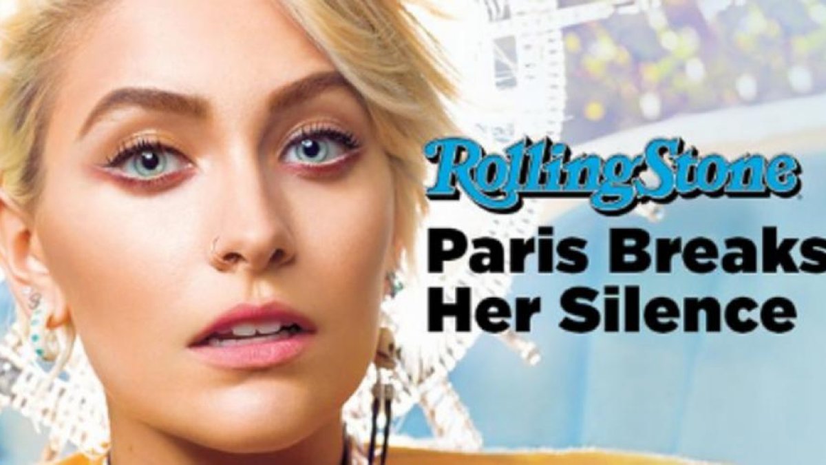 Paris Jackson, en la portada de 'Rolling Stone'.-