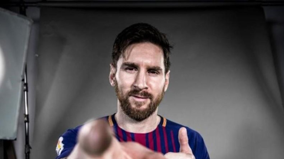 Leo Messi, en una imagen de instagram del Barça.-INSTAGRAM FCB
