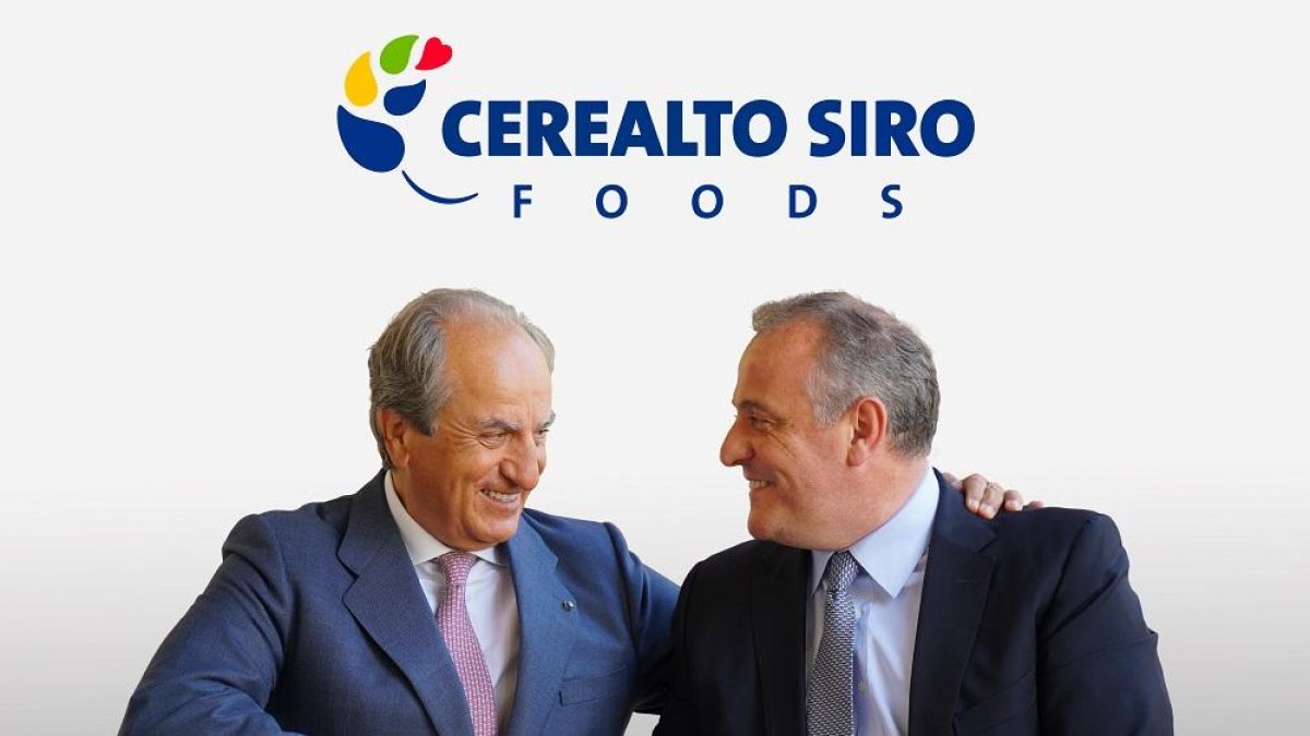 González Serna y Luis Ángel López, presidentes de Siro y de Cerealto.-E.M.