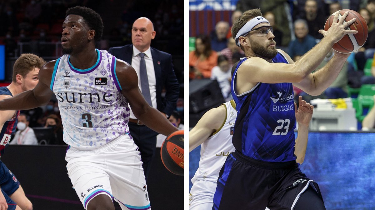 Khyri Thomas y Calvin Hermanson. ECB