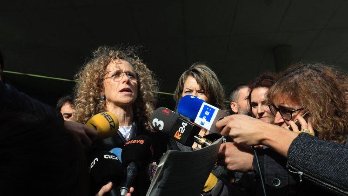 Mercè Caso, jueza decana de Barcelona, el pasado noviembre del 2018.-FERRAN NADEU