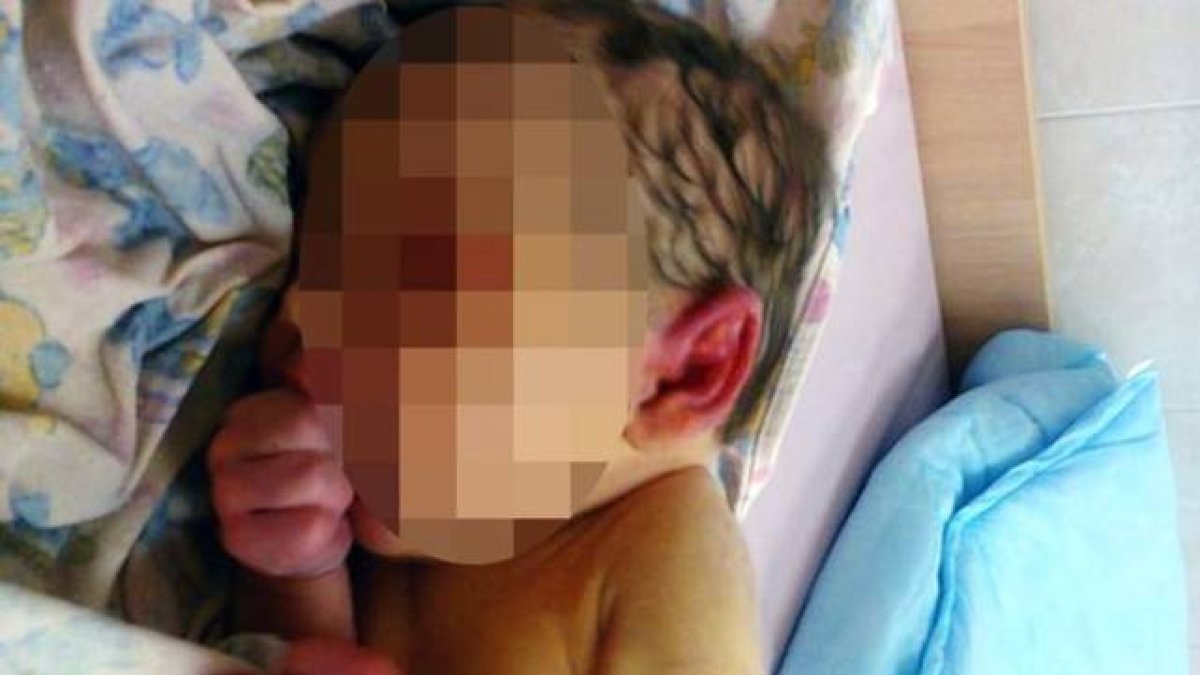 Cristina, el bebé localizado en medio de un bosque en Rusia.-