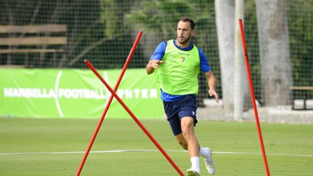 El jugdor serbio, durante su etapa en el Cadiz CF. CADIZ CF